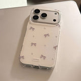 グリッター ダイヤモンド リボン iPhone ケース