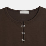 OAハイネホックヘンリーネックロングスリーブドシャツ (4 colors)