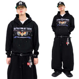 Cropped Vintage Terry Hoodie