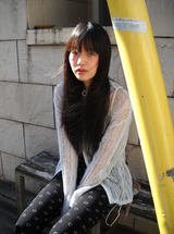 smile boot cut pants black