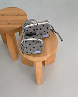 【即日発送】 Handy pouch (gray dot) 