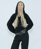 2WAY HOODED MUFFLER KNIT