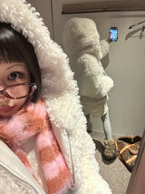 キャンディストライプカラフルマフラー