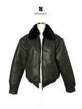 Raccoon fur leather JK [3color]