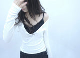 ニコVネックTシャツ