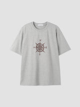 No.1286 コンパスクラックハーフT (3color)