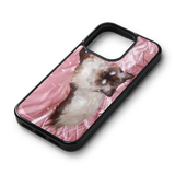 Meow Glass bumper Case