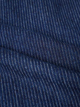 Point stripe denim