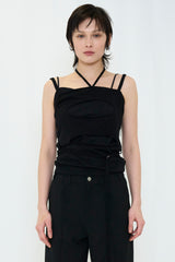 LAYERED KNIT CAMISOLE