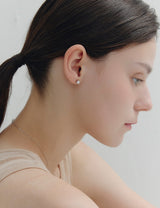 26SS★ Essence 14K (Y) Lab-worn Diamond Princess Piercing 0.5CT