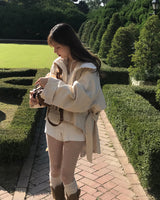 コットンアンバルテイルコート(belt SET)