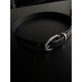 [REAL LEATHER] Horse shoe leather belt(3color)