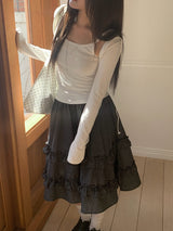 26SS★ [MADE] Somit Button Sleeveless Hood Bolero Set
