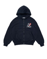 DC x The Rolling Stones American Tongue Zip-Up Hoodie Navy