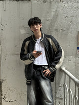 ASCLO Varsity Zip Up Cardigan (4color)