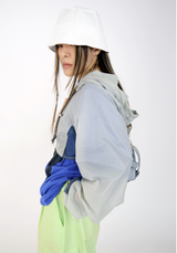 rain short hood jumper(3color)