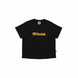 (WOMAN) ビッグロゴ半袖Tシャツ【BLACK】