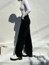 FLOWER DOT DENIM PANTS code 23001