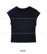 Kino dot cap short sleeves