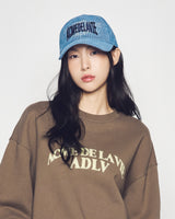 25FW コーデュロイステッチポイントボールキャップ