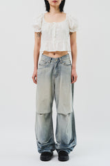 (W) Boo Wide Denim