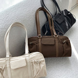 Btan Daily Nylon Pocket String Shoulder Bag
