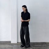 Minimal Textured Boxy Shirt