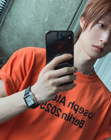 アトリエ レタリング ショート スリーブ Tシャツ