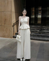 THE FANCE | Wide-leg long RUBY BEBE PANTS