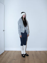 SNOWLIT HOODIE ZIP-UP (MELANGE)