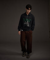 BLUEBIRD HALF ZIP-UP SWEATSHIRT NAVY