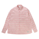 RABBIT LABEL CHECK SHIRTS (PINK)