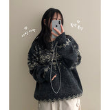 Cahu overfit Nordic knitwear