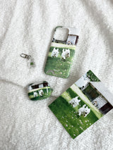 [jogging puppies airpods case]