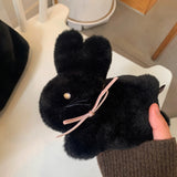 Bunny Popo Hug Doll (black)