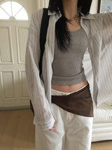 Raul Satin Triangle Multi Scarf (3c)