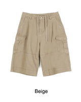 Ferid Stone Washed Cargo Bermuda Pants