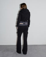Bootcut Sweatpants Black x Charcoal