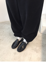 ヴィエールヴィンテージリンクルレザーローファー（2c）