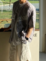 base ball Mesh short sleeves 3C