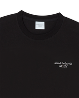 26SS FLOCKING BASIC LOGO SHORT SLEEVE T-SHIRT
