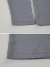 [SHOPPERMADE] ソフトタッチモダルタートルネックTシャツ(5color)
