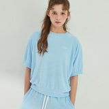 TERRY RAGLAN T-SHIRT_BLUE