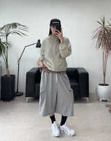 DF ピンタック バミューダパンツ