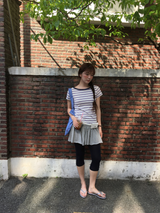 YWD ストライプエコバッグ (3color)