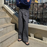 ASCLO TR Two Tuck Wide Slacks (3color)