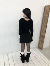 コットンバンディングスカート