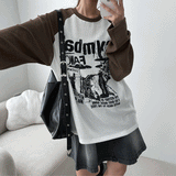 MUFF ニットロングスリーブTシャツ（3色）