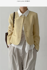 Mina Tweed Short Jacket