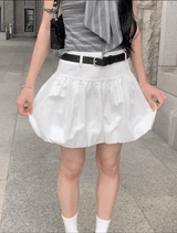 Cloud Puff Pumpkin Mini Balloon Skirt & Belt SET (2 colors)